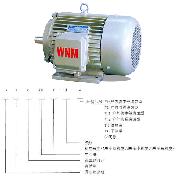 电机的型号及含义